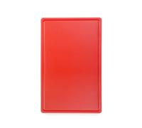 HENDI Schneidbretter HACCP Gastronorm 1/1, Rojo, GN 1/1