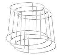 HENDI Soporte de bandejas para marisco - Solo soporte - ø250x(H) 190 mm (Paquete de 3)