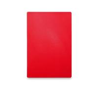 HENDI Tabla de cortar con certificación HACCP 600x400 - Rojo -600x400mm
