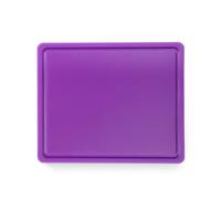 HENDI Tabla de cortar Gastronorm 1/2 con certificación HACCP - Morado - 260x320x(H)12 mm
