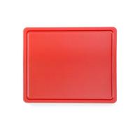 HENDI Tabla de cortar Gastronorm 1/2 con certificación HACCP - Rojo - 260x320x(H)12 mm