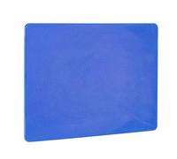 HENDI Tabla de cortar, HACCP, ambos lados lisos y utilizables, minimiza el embotamiento de los cuchillos, tabla de corte de cocina, 450x300x(H)10mm, plástico LPDE, azul
