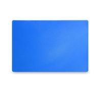 HENDI Tabla de cortar HACCP Azul, para pescado y marisco, ambos lados utilizables, 450x300x(H)13mm, polietileno HDPE