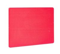 HENDI Tabla de cortar, HACCP, GN1/1, ambos lados lisos y utilizables, minimiza el embotamiento de los cuchillos, tabla de corte de cocina, 530x325x(H)10mm, plástico LPDE, rojo