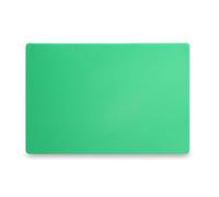 HENDI Tabla de cortar HACCP Verde, para frutas y vegetales, ambos lados utilizables, 450x300x(H)13mm, polietileno HDPE