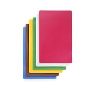 HENDI Tablas de cortar HACCP GN 1/1, set 6 colores, 530x325x(H)60mm, HDPE