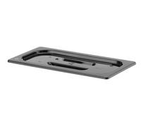 HENDI Tapa Gastronorm - PC - GN 1/3 - Negro - 325x176 mm