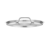 HENDI Tapa para olla Profi Line, ⌀280 mm | Acero inoxidable, ⌀280x(H)52mm, espesor 0,6mm, apta para lavavajillas
