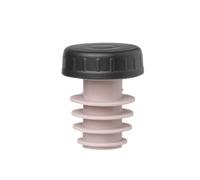 HENDI Tapones para botellas BarUp con capuchón, juego de 6 piezas, EVA, polipropileno