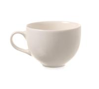 HENDI Taza de capuchino, para HENDI Platillo 780206,bordes reforzados, esmaltado de calidad, resistencia a impactos y al desgaste, apto para microondas y lavavajillas, 250ml, porcelana blanca
