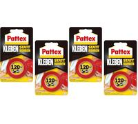 Henkel Cinta adhesiva Pattex en lugar de taladrar, doble cara extra fuerte, para trabajos montaje el interior y exterior, fijación la pared sin setr con 2 unidades (Paquete de 2)