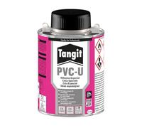 Henkel Iberica. 298585 - Adhesivo pvc rigido 500 gr bote/pincel tangit | Para Tuberías, Planchas y Perfiles PVC Rígido, Antifugas, Conforme ES 14814/14680, Uso en Saneamiento, Riego y Construcción