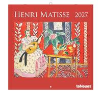 Henri Matisse 2027: Wandkalender 30x30 cm (30x60 cm geöffnet), Kunstkalender mit Meisterwerken von Henri Matisse