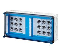 Hensel Mi 6x63A Caja De Fusibles IP65 Con Riel De 250A 5 Polos - Mi 3480