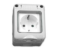 Hepoluz 05625 - Base luz schuko estanca serie 34