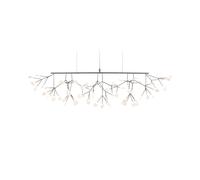 Heracleum III Lámpara Colgante Lineal Níquel
