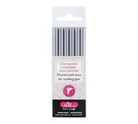 Herbin 35972T - Pack de 6 varillas de cera especial para pistolas de cera, color lila