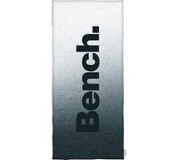 Herding Bench Modern Opposite Toalla Deportiva 50 x 110 cm, 15 cm de Solapa, 100% poliéster, Parte Trasera Antideslizante para aparatos, Bolsillo con Cremallera Gris/Negro, n.º Art.: 6912603547