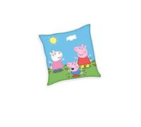 Herding Cojín Decorativo con diseño de Peppa Pig, 40 x 40 cm