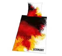 Herding Germany - Juego de Funda nórdica de 135 x 200 cm y Funda de Almohada de 80 x 80 cm, con Cremallera Suave, 100% algodón Reforzado, Multicolor