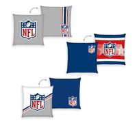 Herding Juego de 3 Cojines Decorativos NFL, Aprox. 40 x 40 cm, 100% poliéster