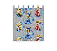 Herding Paw Patrol Cortina Infantil Que Brilla en la Oscuridad con diseño de La Patrulla Canina 140 x 160 cm, 100% poliéster