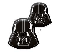 Herding star wars - cojín con forma de darth vader, aprox. 35 x 34 cm