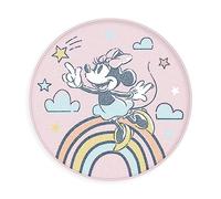 Herding Tapis, Minnie Mouse de Disney, Ø 90 cm, Face supérieure en 100% Polyamide