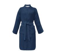 Herding Tom Tailor - Albornoz de Kimono, Talla M, 100% algodón, Color Azul Marino Oscuro