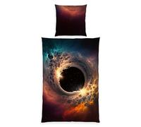 Herding Young Collection - Ropa de Cama (Microfibra, Funda nórdica de 135 x 200 cm, Funda nórdica de 135 x 200 cm y Funda de Almohada de 80 x 80 cm, Cierre de Cremallera), diseño de Flores