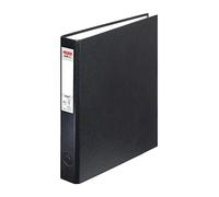 Herlitz 05365135 - Carpeta de cartón (Negro, Polipropileno (PP), A5)