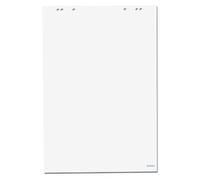 Herlitz 10834133, Blocs para rotafolio, 68 x 99 cm,80 g/m², FSC Mix, blanco, 5 unidades de 20 hojas