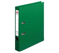 Herlitz 10834760 - Carpeta de cartón (Polipropileno (PP), Verde, A4, 5 cm, 1 pieza(s))