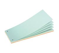 Herlitz 10836047 separadores (10,5 x 24 cm colores, 40 hojas, perforado, encolado