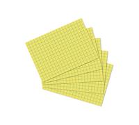 Herlitz 1150507 - Tarjetas A5, Color Amarillo A7