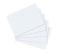 Herlitz 1150507 - Tarjetas A5, Color Cuadros A5