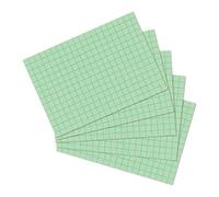 Herlitz 1150507 - Tarjetas A5, Color Verde A6