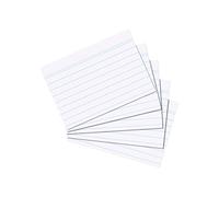 Herlitz Tarjetas A7 1150507 Blanco - Paquete de 100