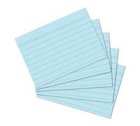 Herlitz 1150507 - Tarjetas de identificación (A5, 100 Unidades), Color Blanco
