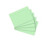 Herlitz 1150754 ficha Verde 1 pieza(s) - Fichas (Verde, 100 hojas, 1 pieza(s))
