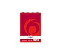 Herlitz 1196344 - Cuaderno de espiral (A6, 50 hojas 4 unidades) A7