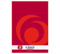 Herlitz 216283 Lote de 10 Bloques Escolares (con márgenes, DIN A4, 50 hojas),