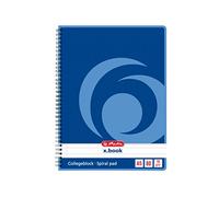 Herlitz 297515 - Lote de 4 libretas de líneas (DIN A5, 70 g/m², 80 hojas
