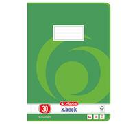 Herlitz 3323003 - Lote de 10 libretas en blanco (DIN A4, 16 hojas), varios colores