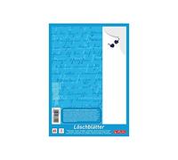 Herlitz 382507 - Bloc de hojas de borrado (A5, 10 hojas, 10 bloques)