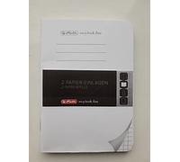 Herlitz 50034154 - Recambio para cuaderno Flex, A6, 2 x 40 hojas, cuadriculado, 1 unidad