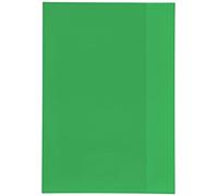 Herlitz 5214010 - Funda de plástico (A4, 25 unidades), color amarillo, color verde A5