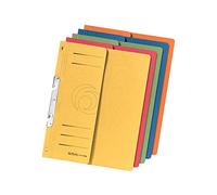 Herlitz 5976055 - Archivador A4 con 1/2 tapa delantera y grapado 5 unidades