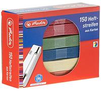 Herlitz 8767709 - Lote de encuadernadores (150 mm), varios colores