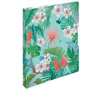 herlitz Carpeta de anillas (A4, PP, 1 unidad), diseño de Ladylike Jungle